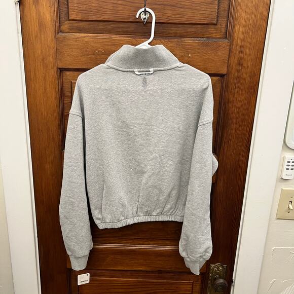 FP Free People Movement Valley Girl Sweatshirt size XS NWT's $98 Heather Gray - Picture 8 of 11